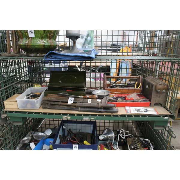 Toolboxes w/Tools/Hardware