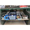 Image 1 : Bins w/Asst. Hand Tools/Supplies
