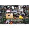 Image 1 : Shelf w/Hand Tools, Vise, More
