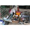 Image 2 : Shelf w/Asst. Hardware, Bins, Safety Can