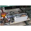 Image 3 : Shelf w/Asst. Hardware, Bins, Safety Can