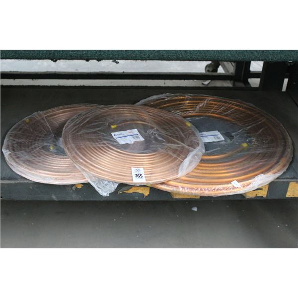 Copper Tubing - 3 Spools