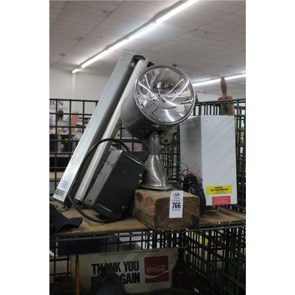Vintage Spot Light, Flex Boom Light, Control Box, Cabinet Lamp