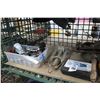 Image 2 : Cast Skillet, Bowl, Bottle Jack, Asst. Tools, Oiler