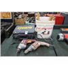 Image 1 : Chicago/Ridgid Electric Drill, Lathe Tools, Toolbox
