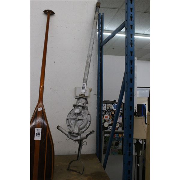 Hand Crank Drum Mount Fuel Pump