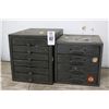 Image 1 : Vintage Metal Shop Cabinets w/Asst. Hardware - 2