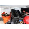 Image 5 : Large Lot Asst. Tools, Paint Supplies, Safety Helmet, Tool Belt, More