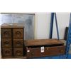 Image 1 : Wooden Cabinets 2 w/Hand Tools, Supplies