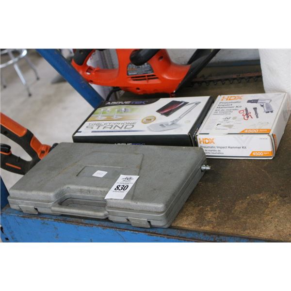 Air Wrench, Hammer Kit, Tablet Stand, Electric Hedge Trimmer