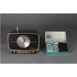  RCA Victor Clock Radio & Transistor Radio