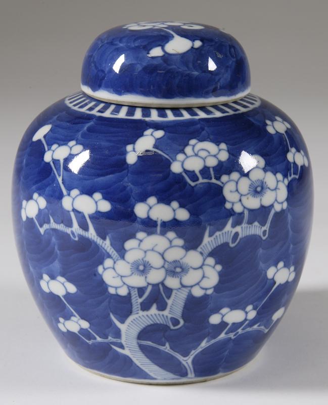 Chinese Blue and White Porcelain Ginger Jar 19 C Chinese Blue and White Porcelain Ginger Jar 19 C i