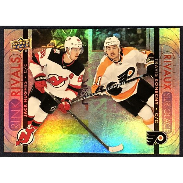 2023-24 UPPER DECK RINK RIVALS JACK HUGHES