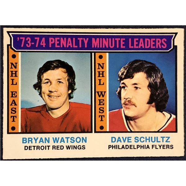 1974-75 O-PEE-CHEE DAVE SCHULTZ