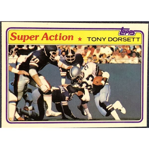 1981 TOPPS  TONY DORSETT (HOF)