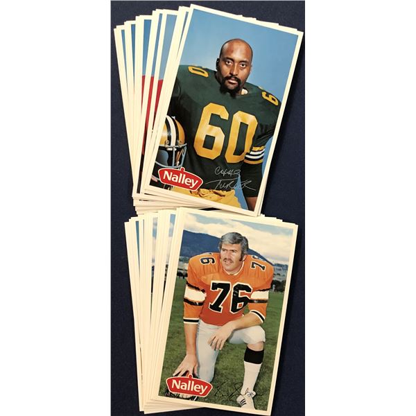 1976 NALLEY CHIPS CFL - INCOMPLETE SET