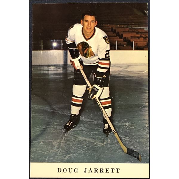 NHL CHICAGO BLACKHAWKS 4"x6" POSTCARD - DOUG JARRETT