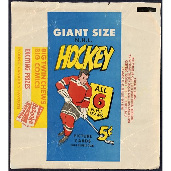1964-65 O-PEE-CHEE HOCKEY WRAPPER