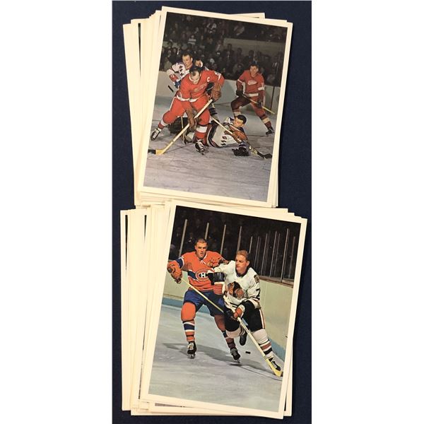 1963-64 TORONTO STAR HOCKEY STARS IN ACTION COMPLETE SET