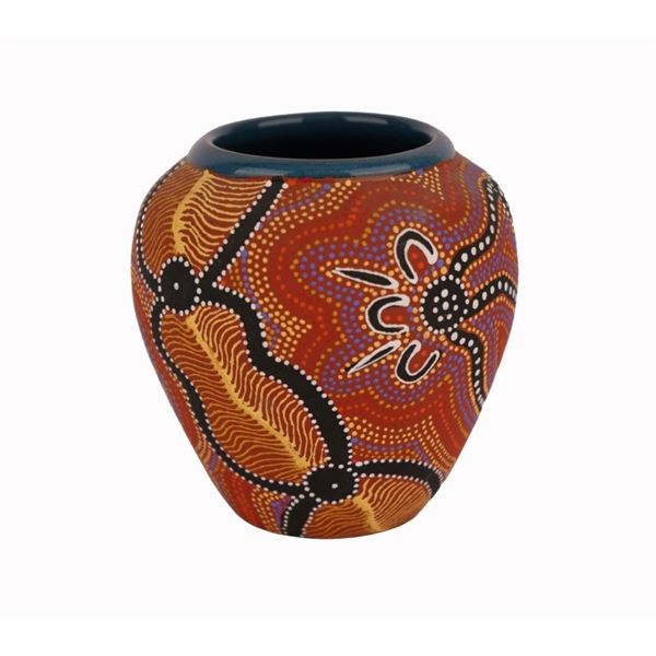 Australian Blue Gum Designs Ceramic Vase