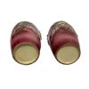 Image 7 : Japanese Pigeon Blood Satsuma-Style Vases