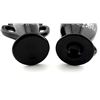 Image 6 : Art Deco Sterling Overlay Black Glass Cups