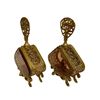 Image 3 : Hollywood Regency Ormolu Filigree Perfume Bottles