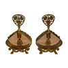 Image 5 : Hollywood Regency Ormolu Filigree Perfume Bottles