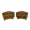 Image 7 : Hollywood Regency Ormolu Filigree Perfume Bottles