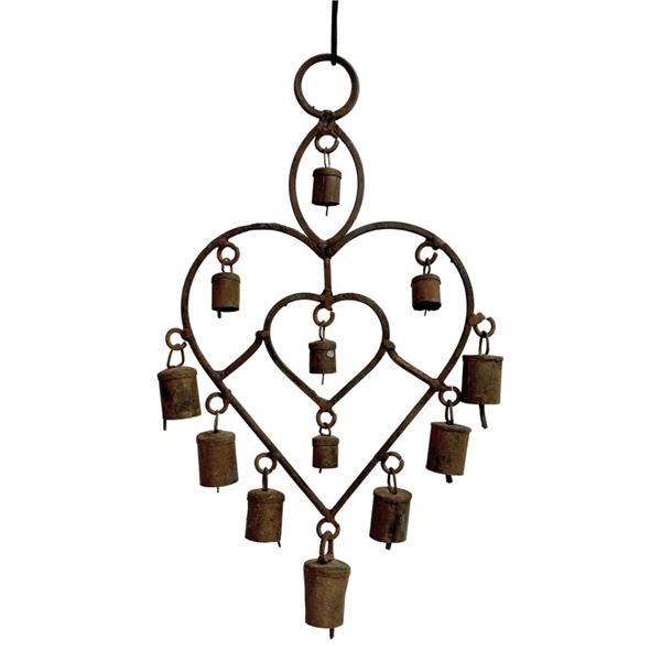 Indian Lohar Iron Bell Wind Chime
