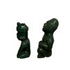 Image 2 : Olmec Mesoamerican Carved Green Hardstone Figures