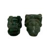 Image 6 : Olmec Mesoamerican Carved Green Hardstone Figures