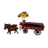Image 1 : Cast Iron Schultz Beer & Ale Horse with Cart