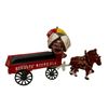 Image 4 : Cast Iron Schultz Beer & Ale Horse with Cart