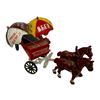 Image 6 : Cast Iron Schultz Beer & Ale Horse with Cart