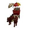 Image 7 : Cast Iron Schultz Beer & Ale Horse with Cart