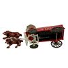 Image 8 : Cast Iron Schultz Beer & Ale Horse with Cart