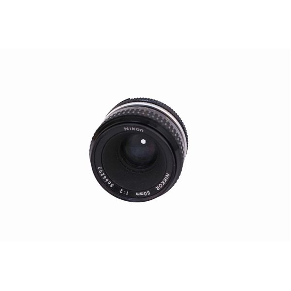 Nikon Nikkor 50mm f/2 Manual Focus Lens
