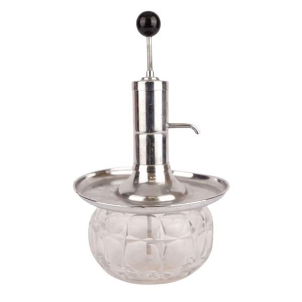 Park Sherman Chrome Pump Liquor Dispenser