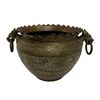 Image 1 : Antique Indian Engraved Brass Planter Pot
