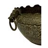 Image 3 : Antique Indian Engraved Brass Planter Pot