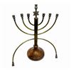 Image 2 : Brass Traditional Jewish Menorah