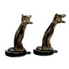 Image 1 : Petites Choses Gilt & Ebonized Figural Arm Hooks