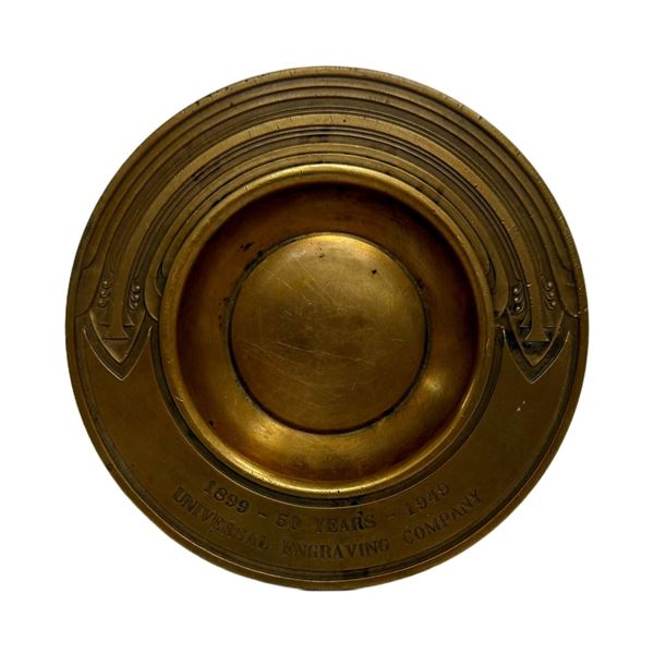 1949 Commemorative Bronze Bowl / Ashtray