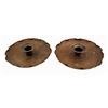 Image 2 : Joseph Leland Drumgold Copper Candlesticks