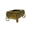 Image 1 : French Belle Epoque Gilt Jewelry Casket