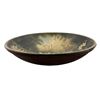 Image 3 : Pond Scene Hand Painted Wooden Bowl