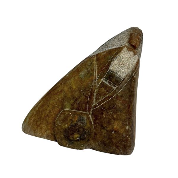 Native American Female Stone Sculpture
