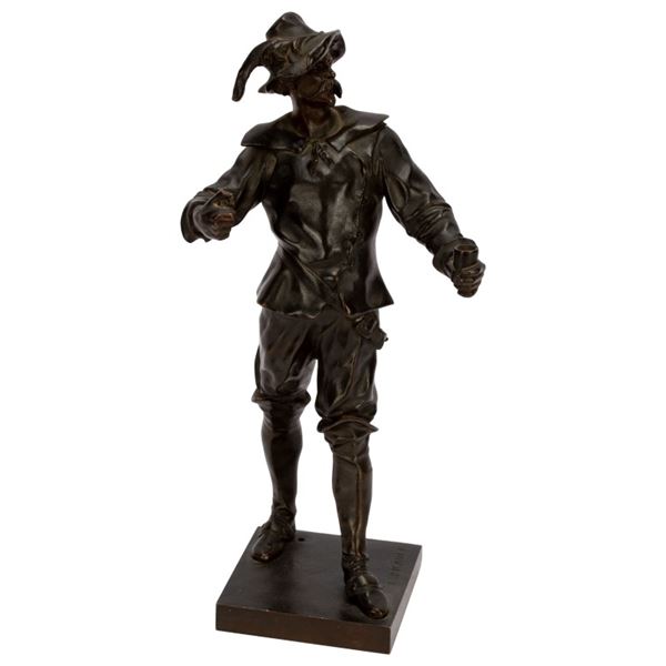 Emile Louis Picault - Bronze Sculpture