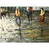 Image 2 : Ramson Signed Notre Dame Cityscape Oil on Canvas